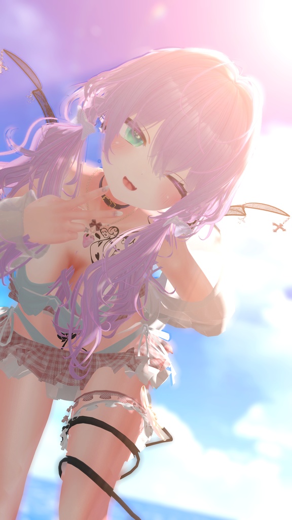 【11アバター対応】Mizugi a la made【VRChat想定】