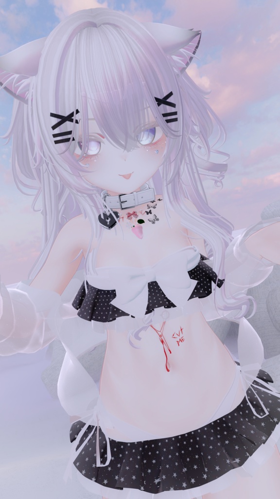 【11アバター対応】Mizugi a la made【VRChat想定】