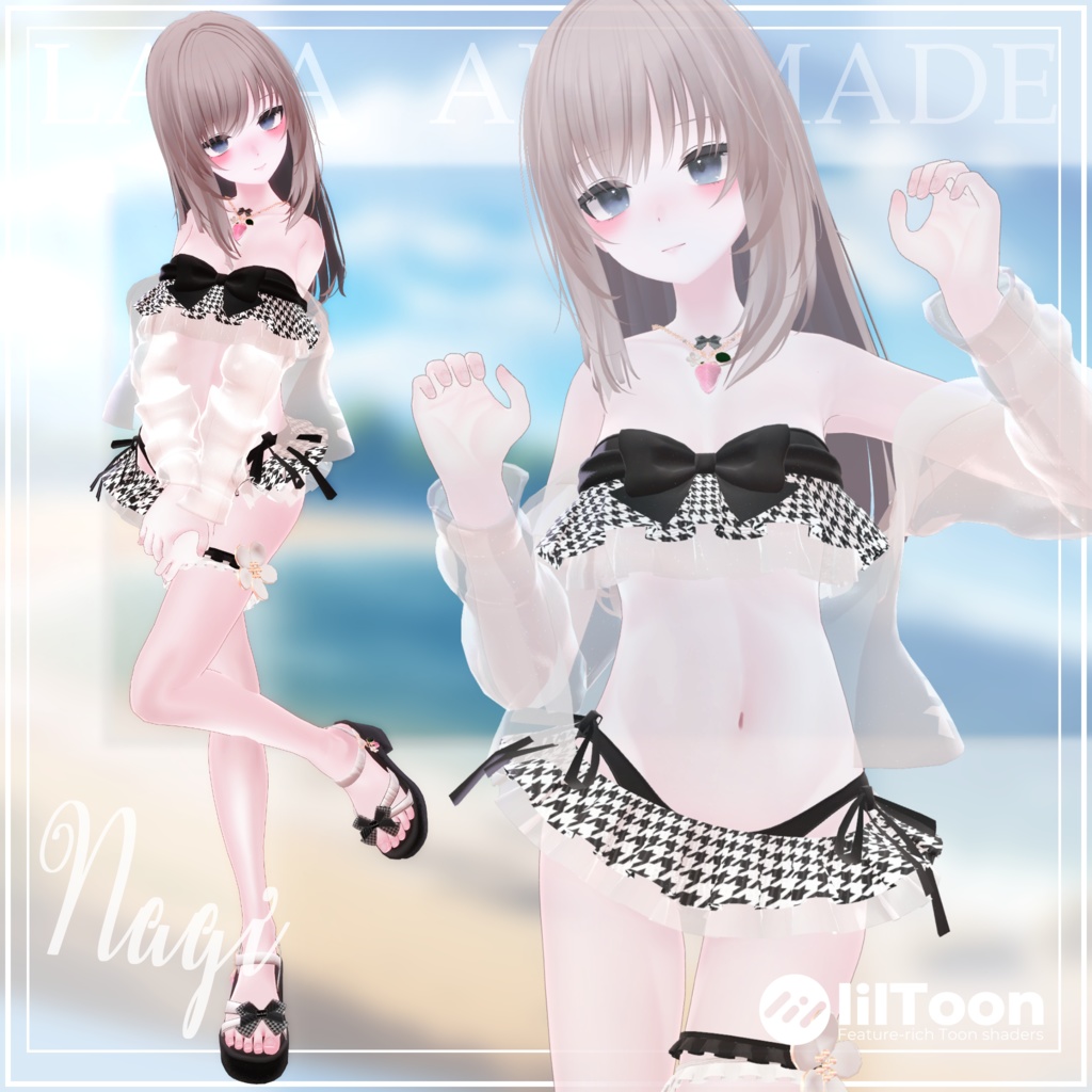 【11アバター対応】Mizugi a la made【VRChat想定】