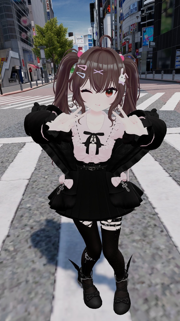 【9アバター対応】landmine vampire【VRChat想定】