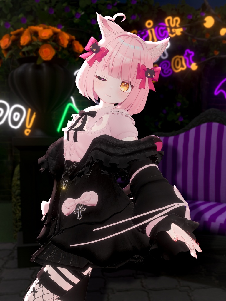 【9アバター対応】landmine vampire【VRChat想定】