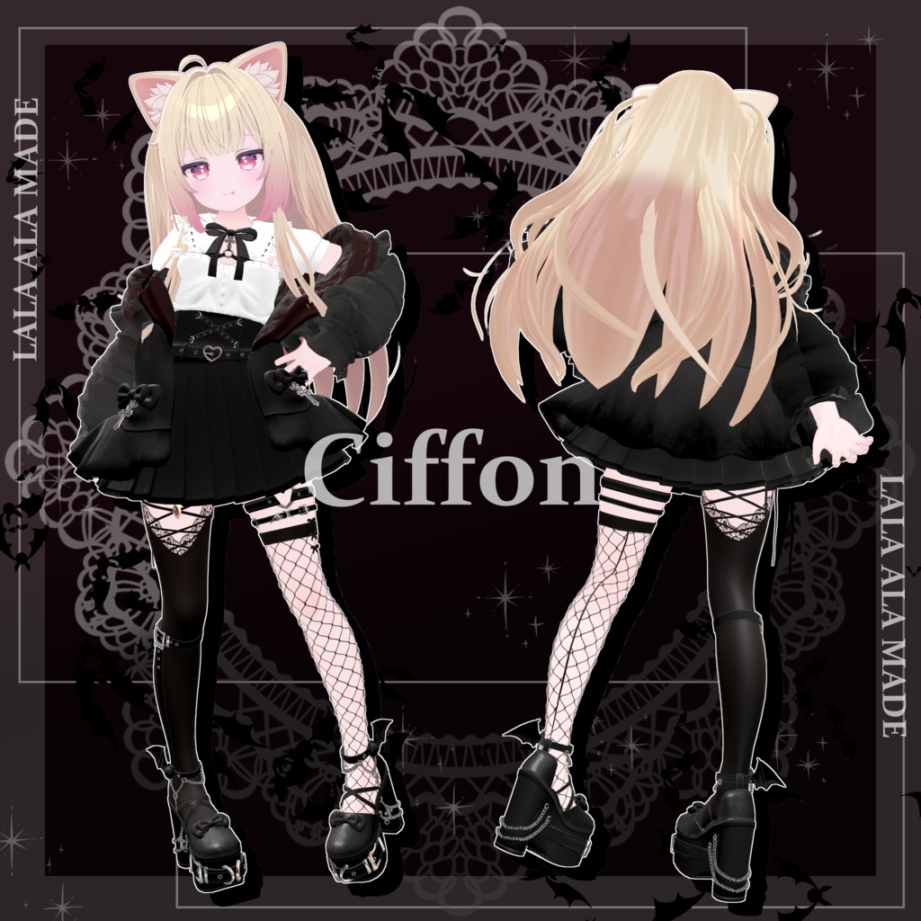 【9アバター対応】landmine vampire【VRChat想定】