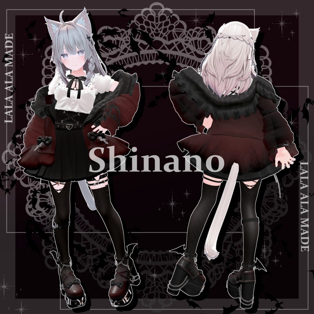 【9アバター対応】landmine vampire【VRChat想定】