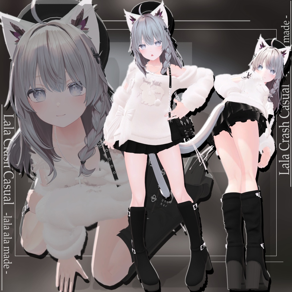 【しなの専用】Casual Value Pack✨3衣装対応【VRChat想定】