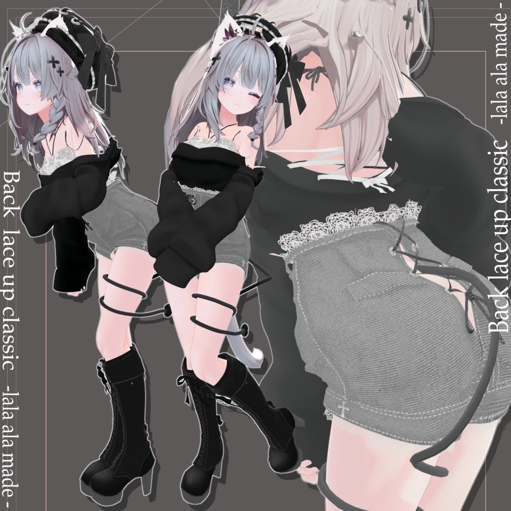 【しなの専用】Casual Value Pack✨3衣装対応【VRChat想定】