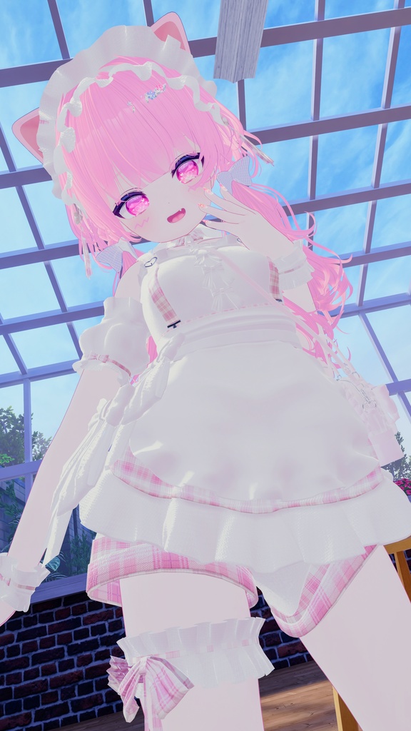 【9アバター対応】lalamaid casual【VRChat想定】