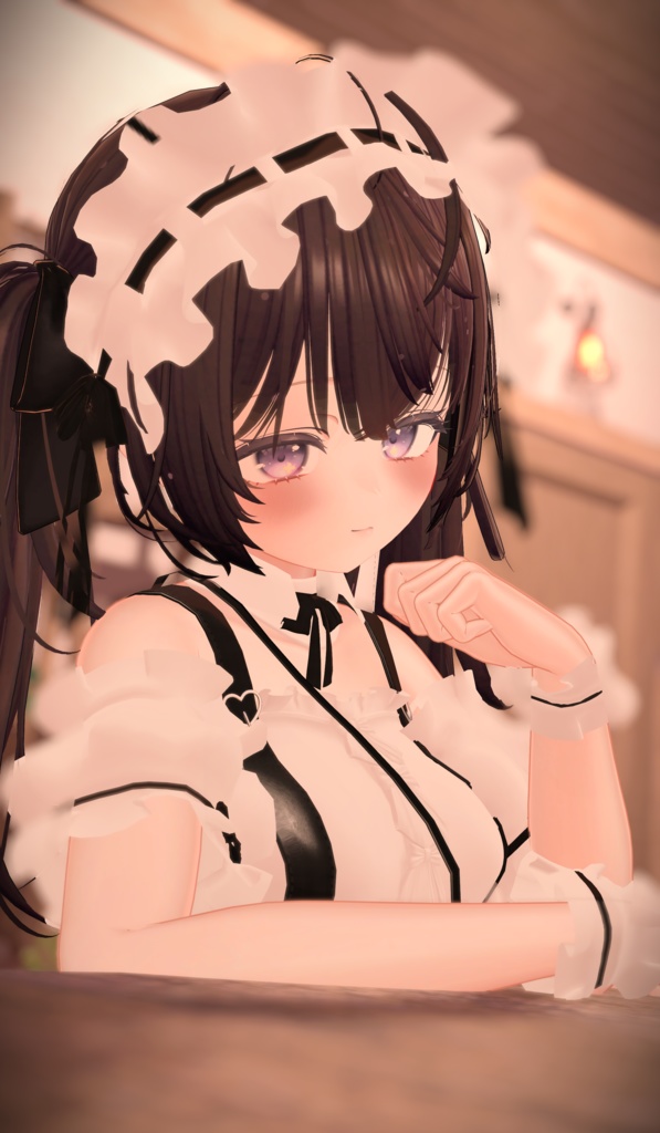 【9アバター対応】lalamaid casual【VRChat想定】