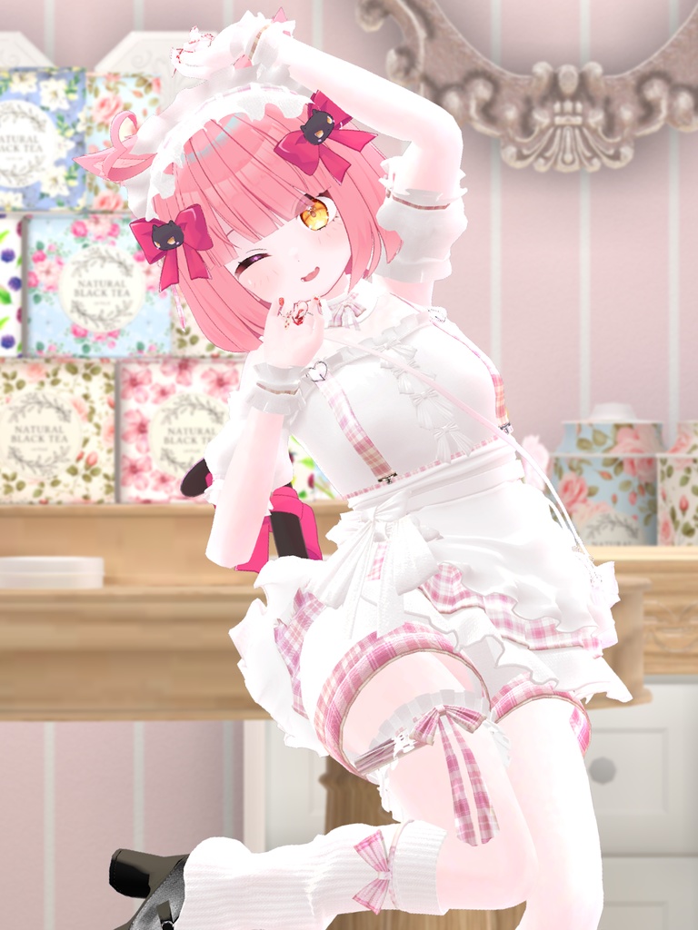 【9アバター対応】lalamaid casual【VRChat想定】