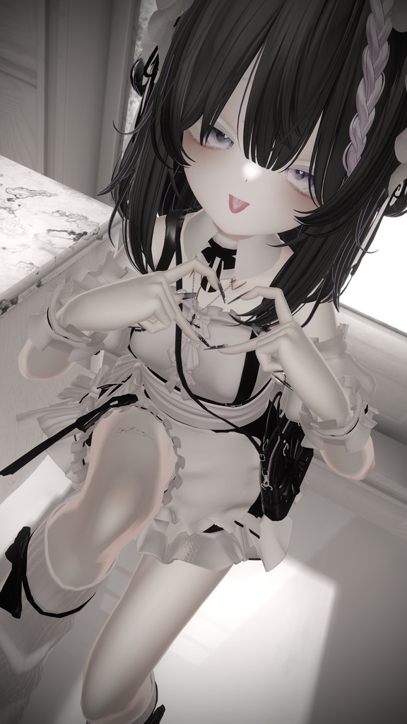 【9アバター対応】lalamaid casual【VRChat想定】