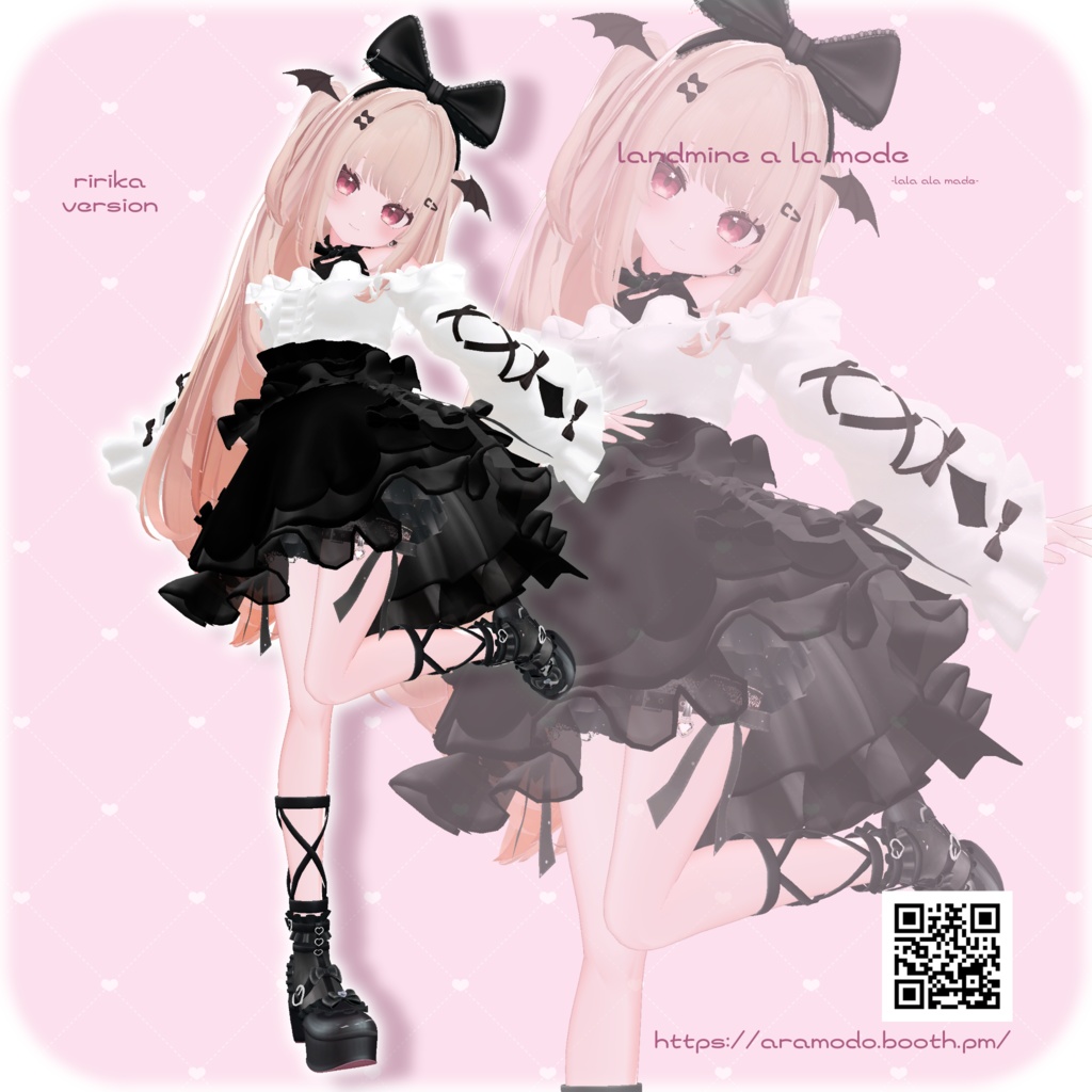 【りりか専用】Vampire Value Pack✨3衣装対応【VRChat想定】