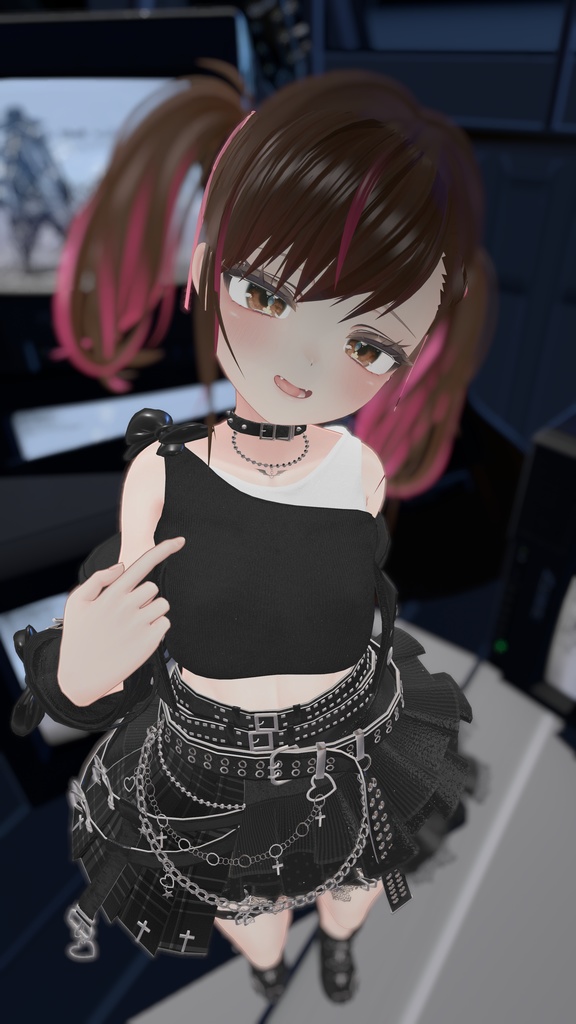 【9アバター対応】Rock ala clothing【VRChat想定】