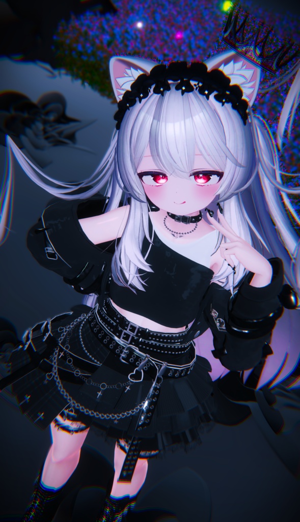 【9アバター対応】Rock ala clothing【VRChat想定】