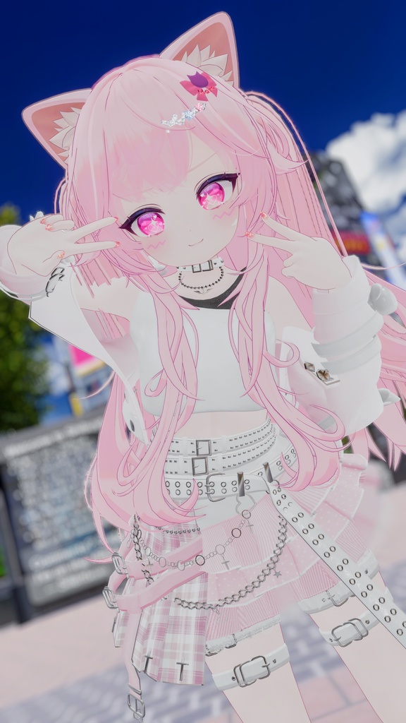 【9アバター対応】Rock ala clothing【VRChat想定】