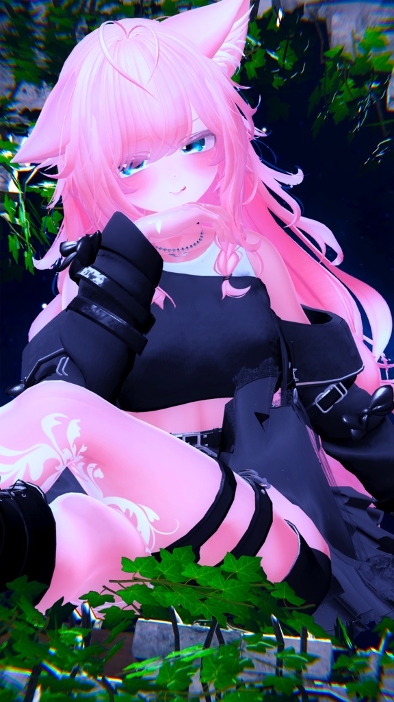 【9アバター対応】Rock ala clothing【VRChat想定】