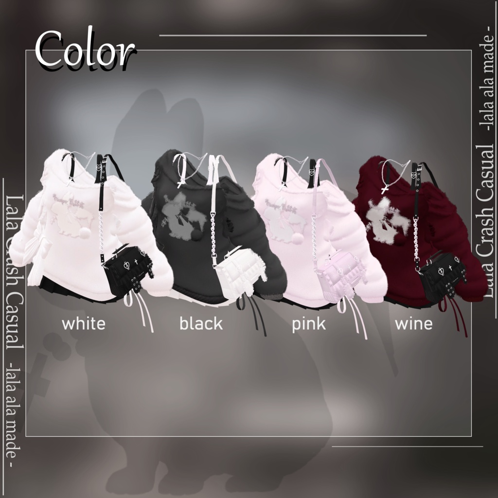 【ミルフィ&エクちゃん専用】Casual Value Pack✨3衣装対応【VRChat想定】