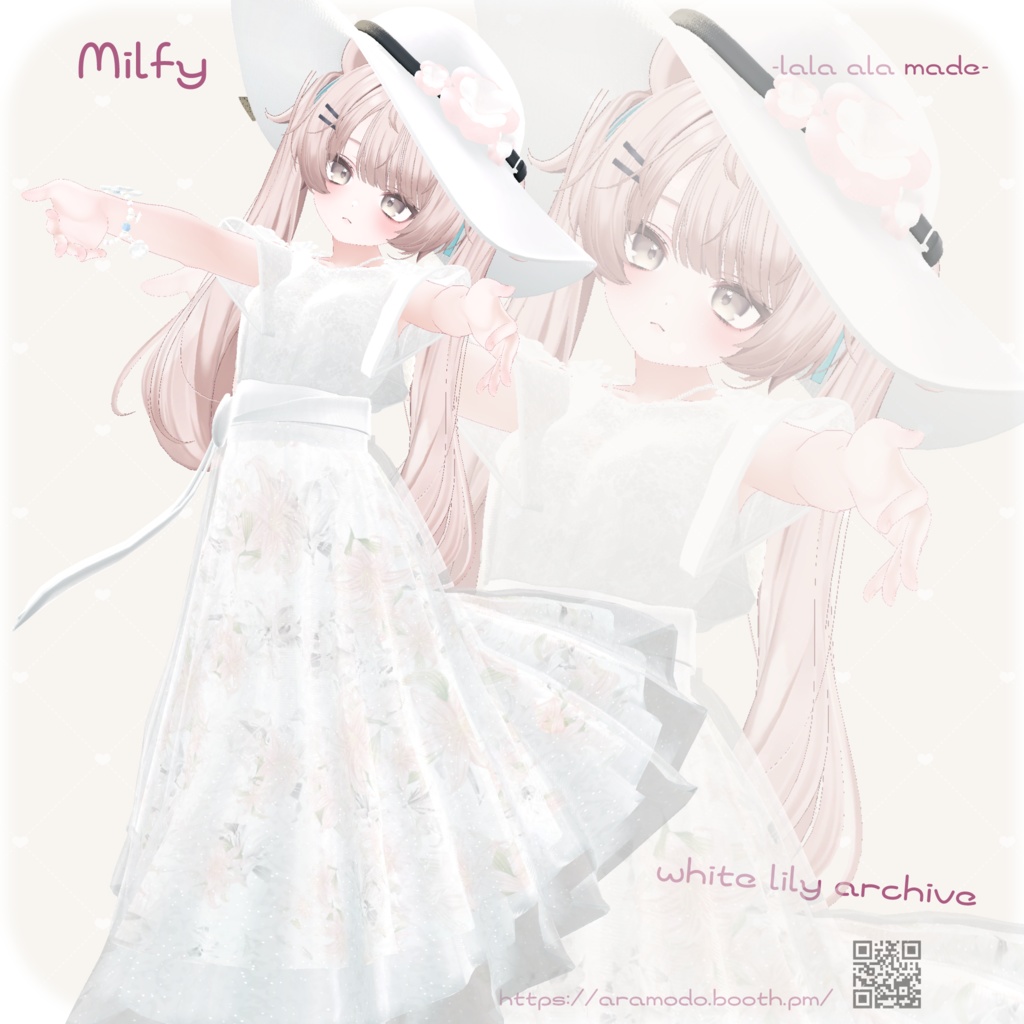 【ミルフィ&エクちゃん専用】Casual Value Pack✨3衣装対応【VRChat想定】