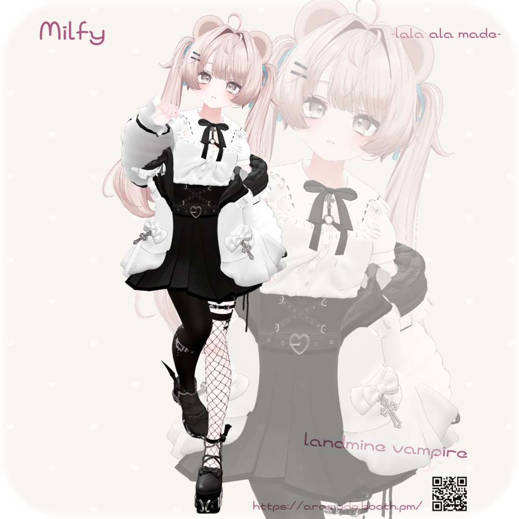 【ミルフィ&エクちゃん専用】Casual Value Pack✨3衣装対応【VRChat想定】