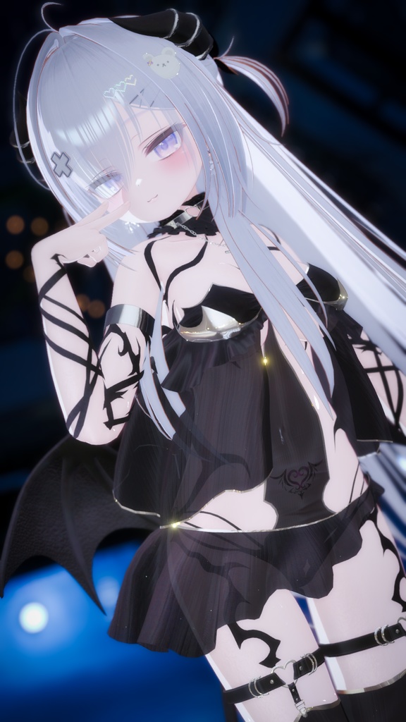 【12アバター対応】Doll Succubus【VRChat想定】