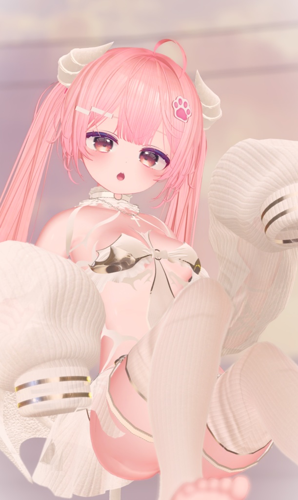 【12アバター対応】Doll Succubus【VRChat想定】
