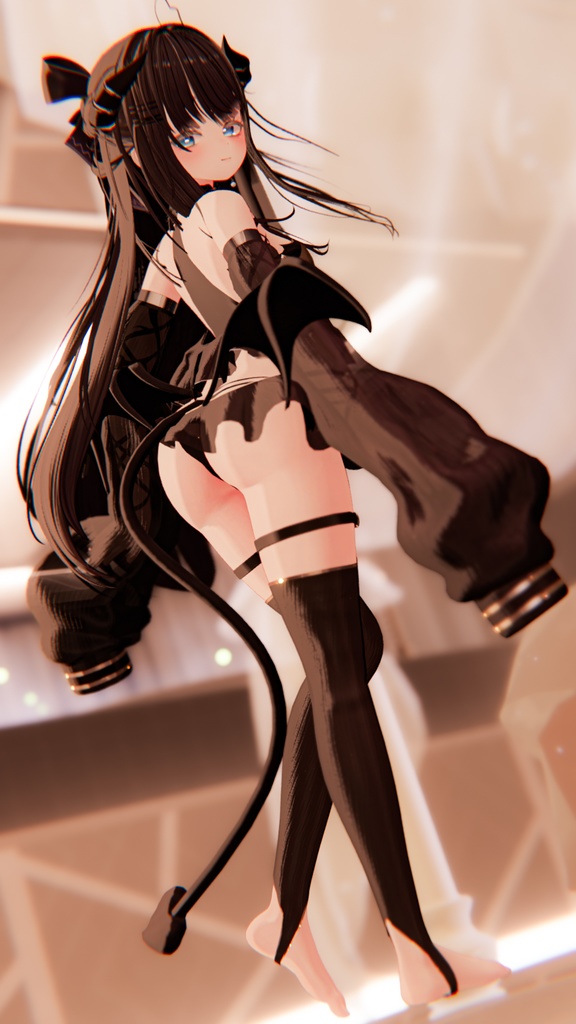 【12アバター対応】Doll Succubus【VRChat想定】