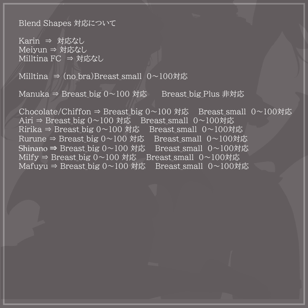 【12アバター対応】Doll Succubus【VRChat想定】