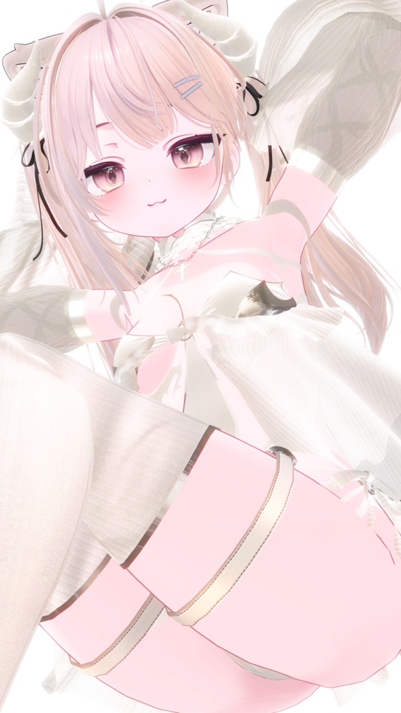 【12アバター対応】Doll Succubus【VRChat想定】