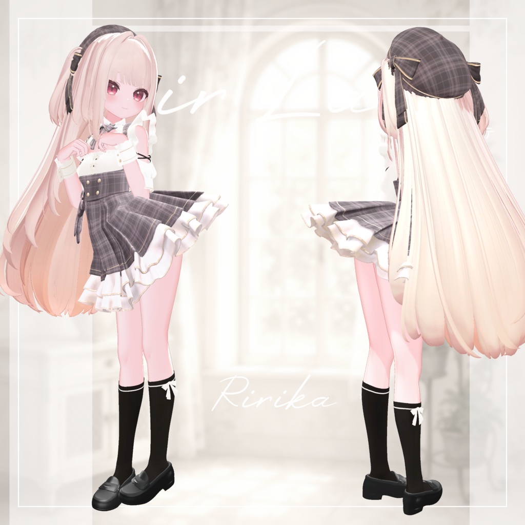 【11アバター対応】Noir Latte【VRChat想定】