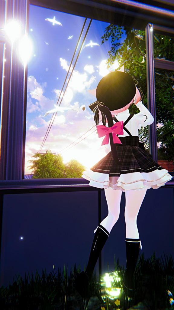 【11アバター対応】Noir Latte【VRChat想定】