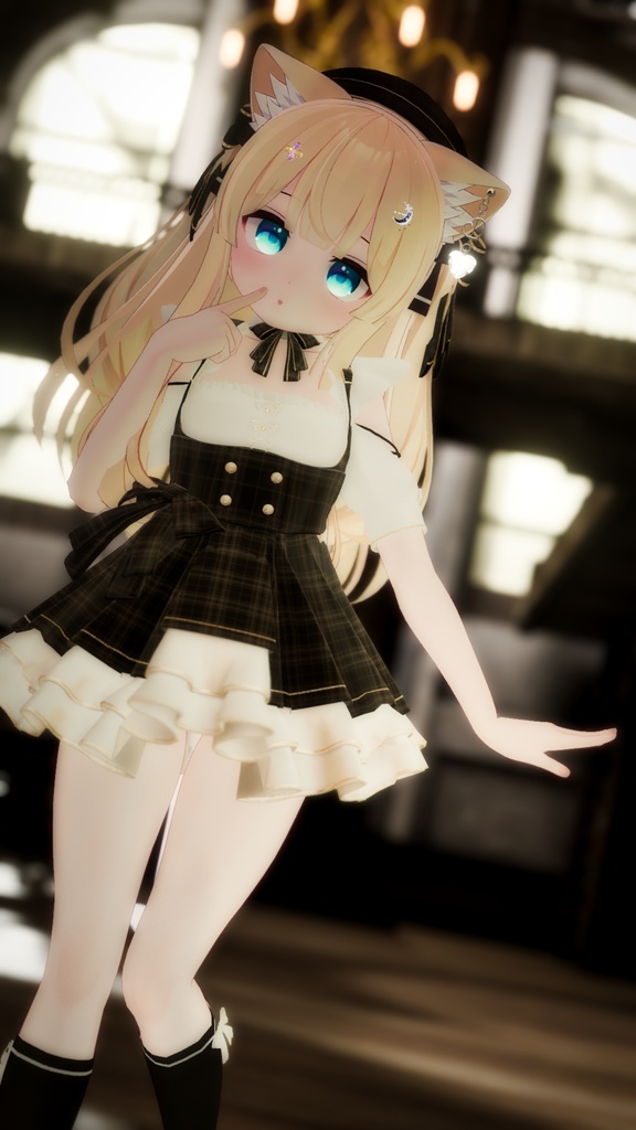 【11アバター対応】Noir Latte【VRChat想定】