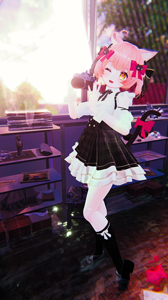 【11アバター対応】Noir Latte【VRChat想定】