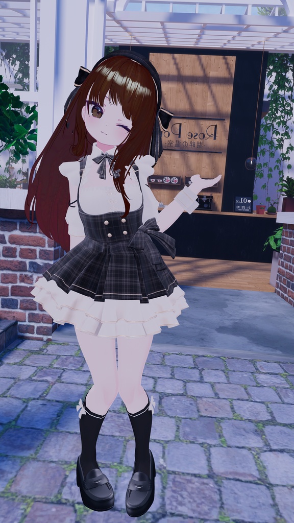 【11アバター対応】Noir Latte【VRChat想定】