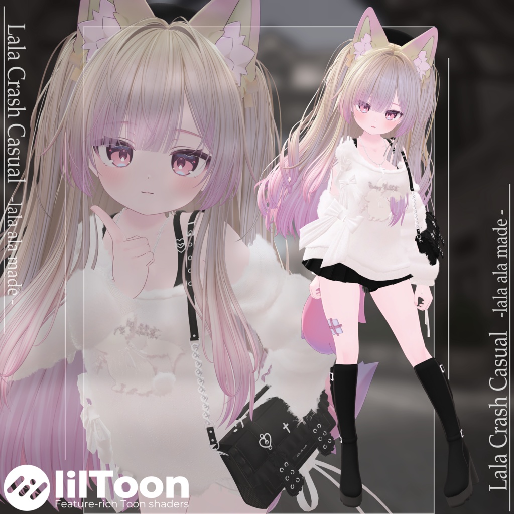 【プラム専用】Casual Value Pack✨3衣装対応【VRChat想定】