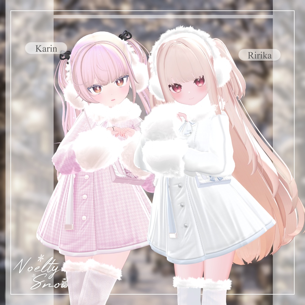 【16アバター対応】Noelty Snow【VRChat想定】