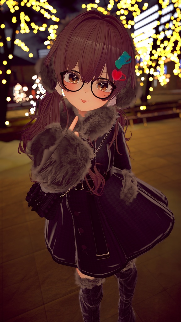 【16アバター対応】Noelty Snow【VRChat想定】