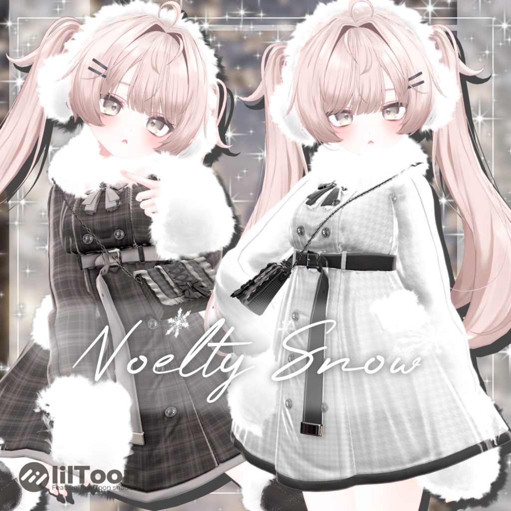 【16アバター対応】Noelty Snow【VRChat想定】