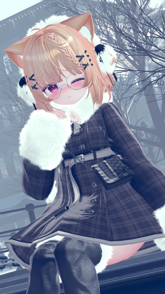 【16アバター対応】Noelty Snow【VRChat想定】