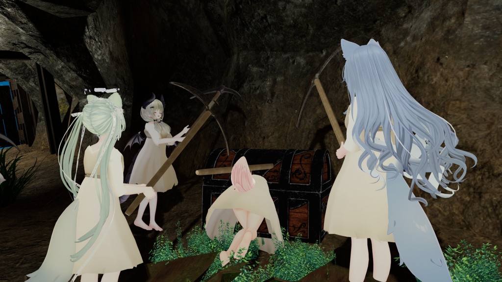 【シフォン&エルシオン専用衣装】鉱山労働者【VRChat想定】