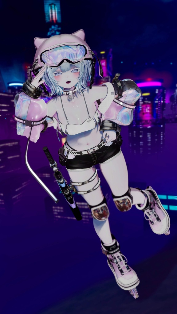 【12アバター対応】Reve urbaine【VRChat想定】