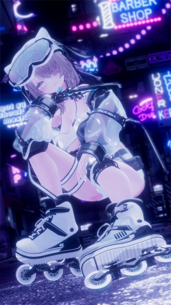 【12アバター対応】Reve urbaine【VRChat想定】
