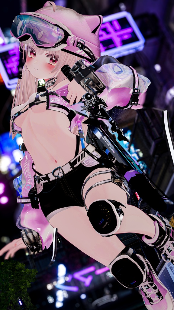 【12アバター対応】Reve urbaine【VRChat想定】