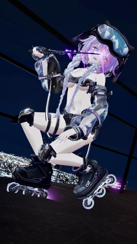 【12アバター対応】Reve urbaine【VRChat想定】