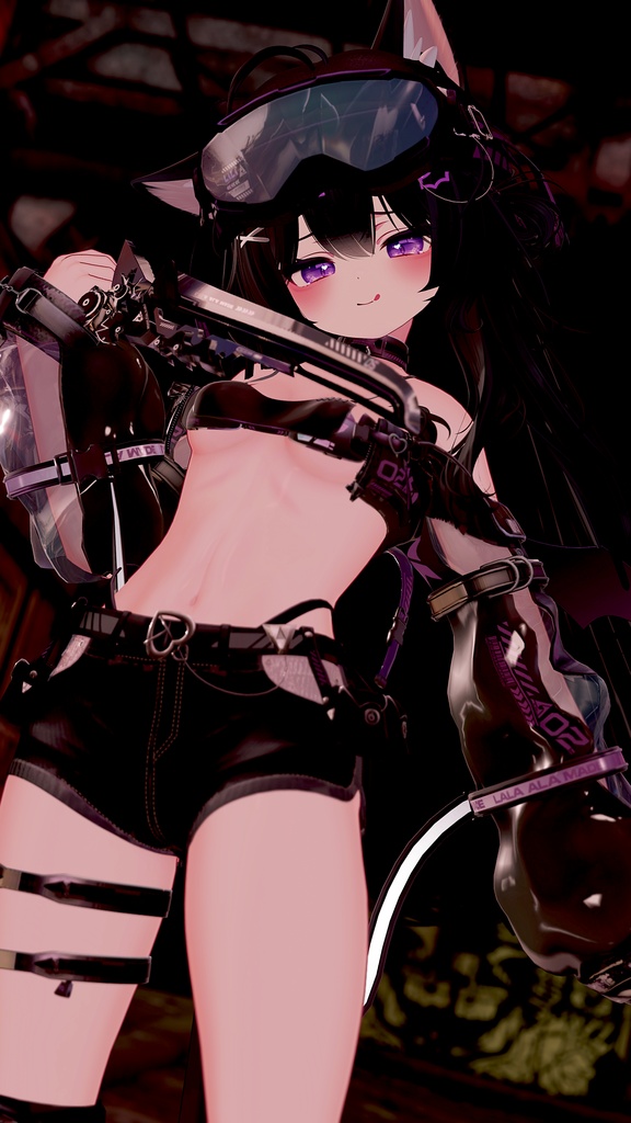 【12アバター対応】Reve urbaine【VRChat想定】