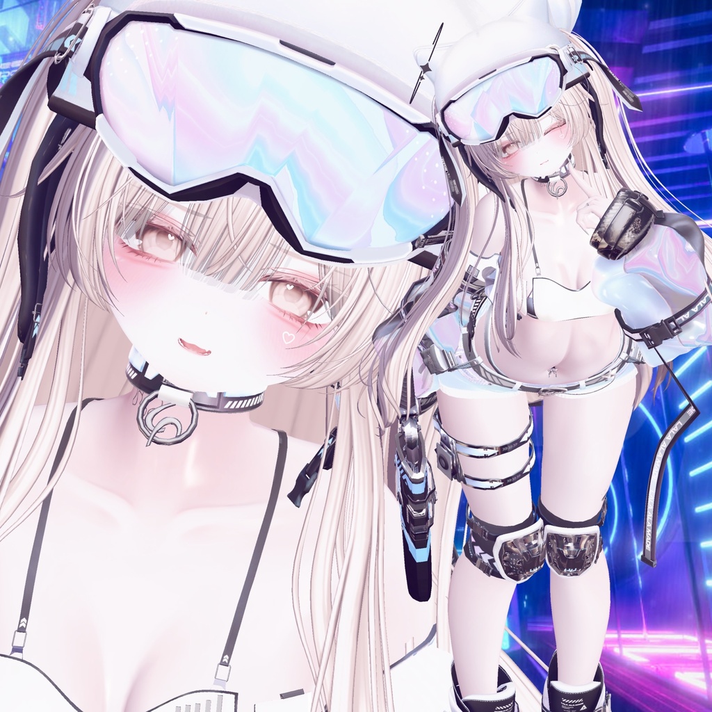 【12アバター対応】Reve urbaine【VRChat想定】
