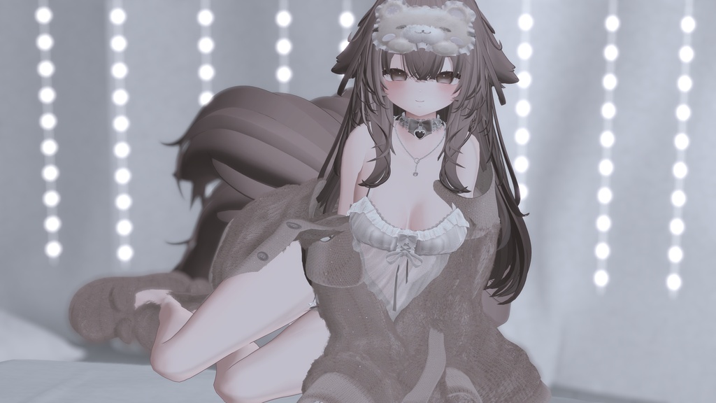 【12アバター対応】Dreamy Bear【VRChat想定】