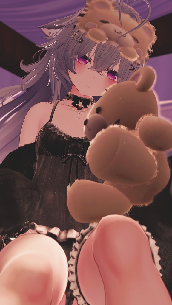 【12アバター対応】Dreamy Bear【VRChat想定】