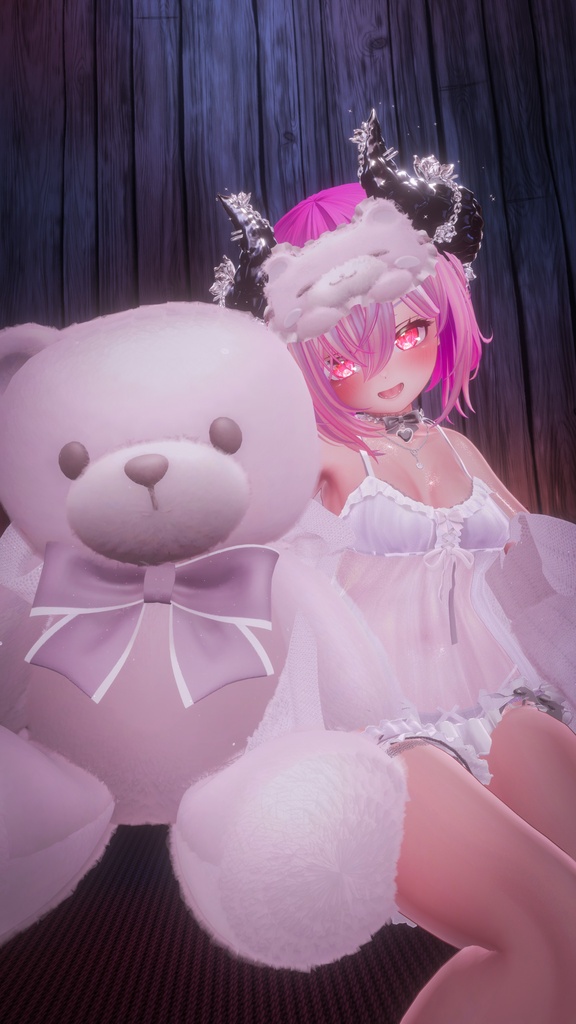 【12アバター対応】Dreamy Bear【VRChat想定】