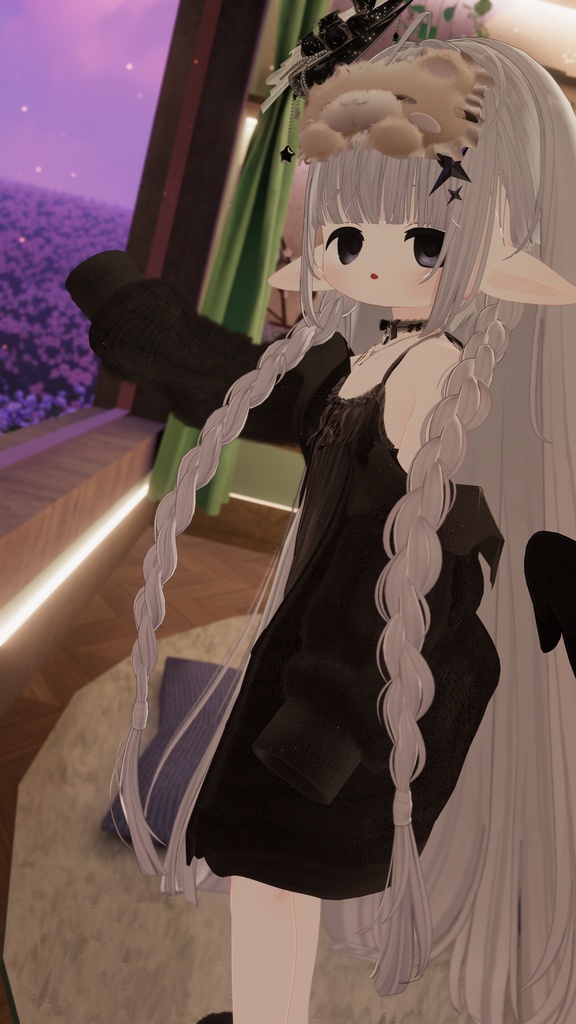 【12アバター対応】Dreamy Bear【VRChat想定】