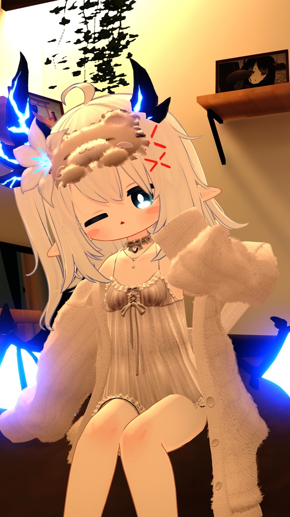 【12アバター対応】Dreamy Bear【VRChat想定】