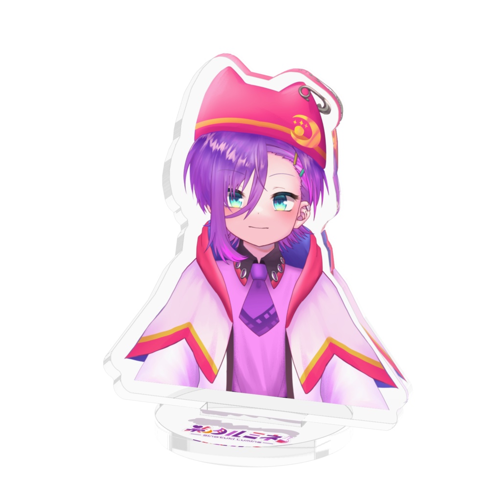 紫ノ月ルミネアクリルフィギュア