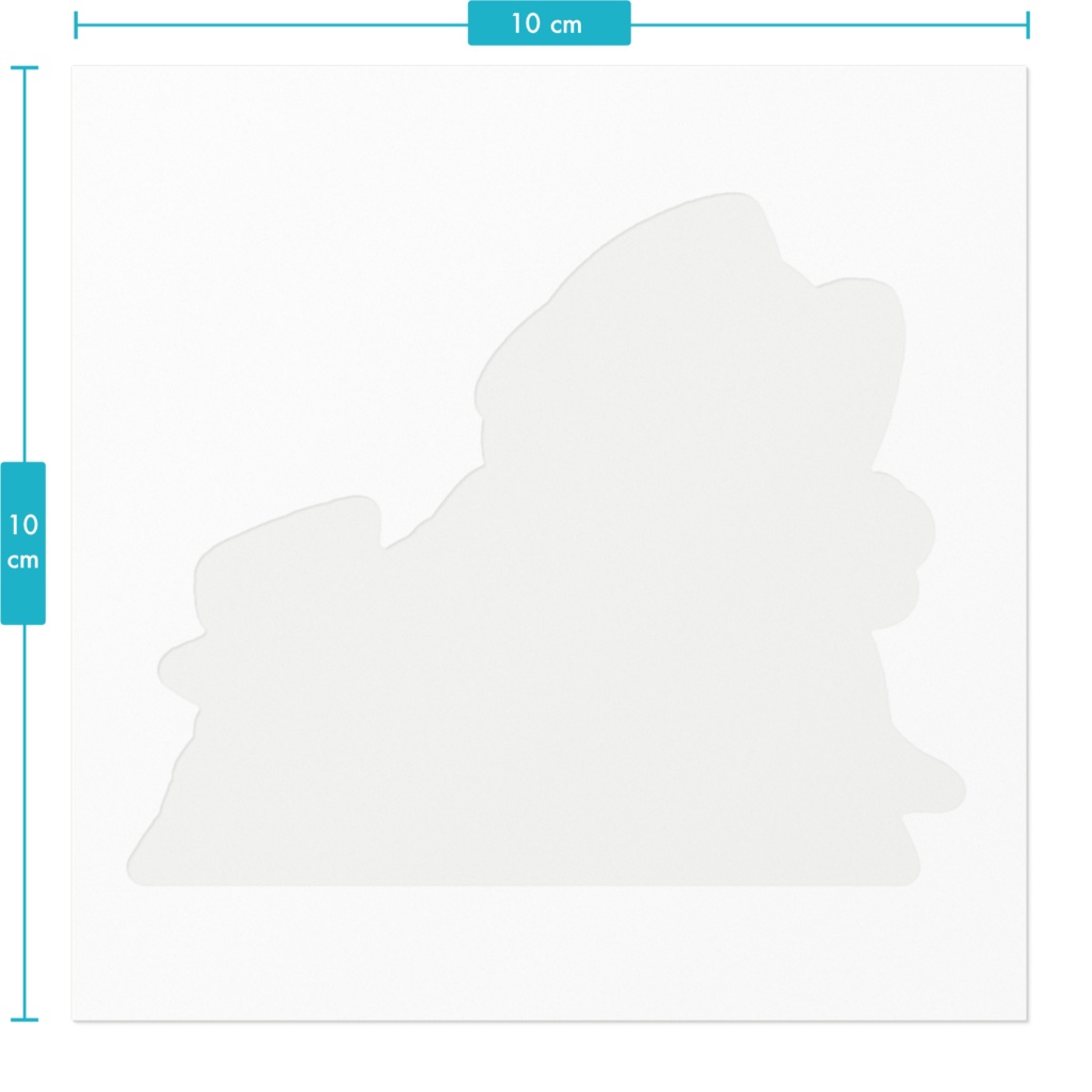 紫ノ月ルミネ1周年ステッカー